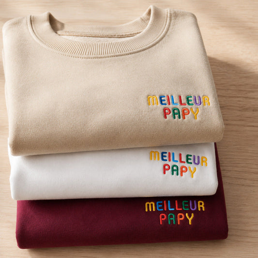 Pull personnalisé Meilleur Papy
