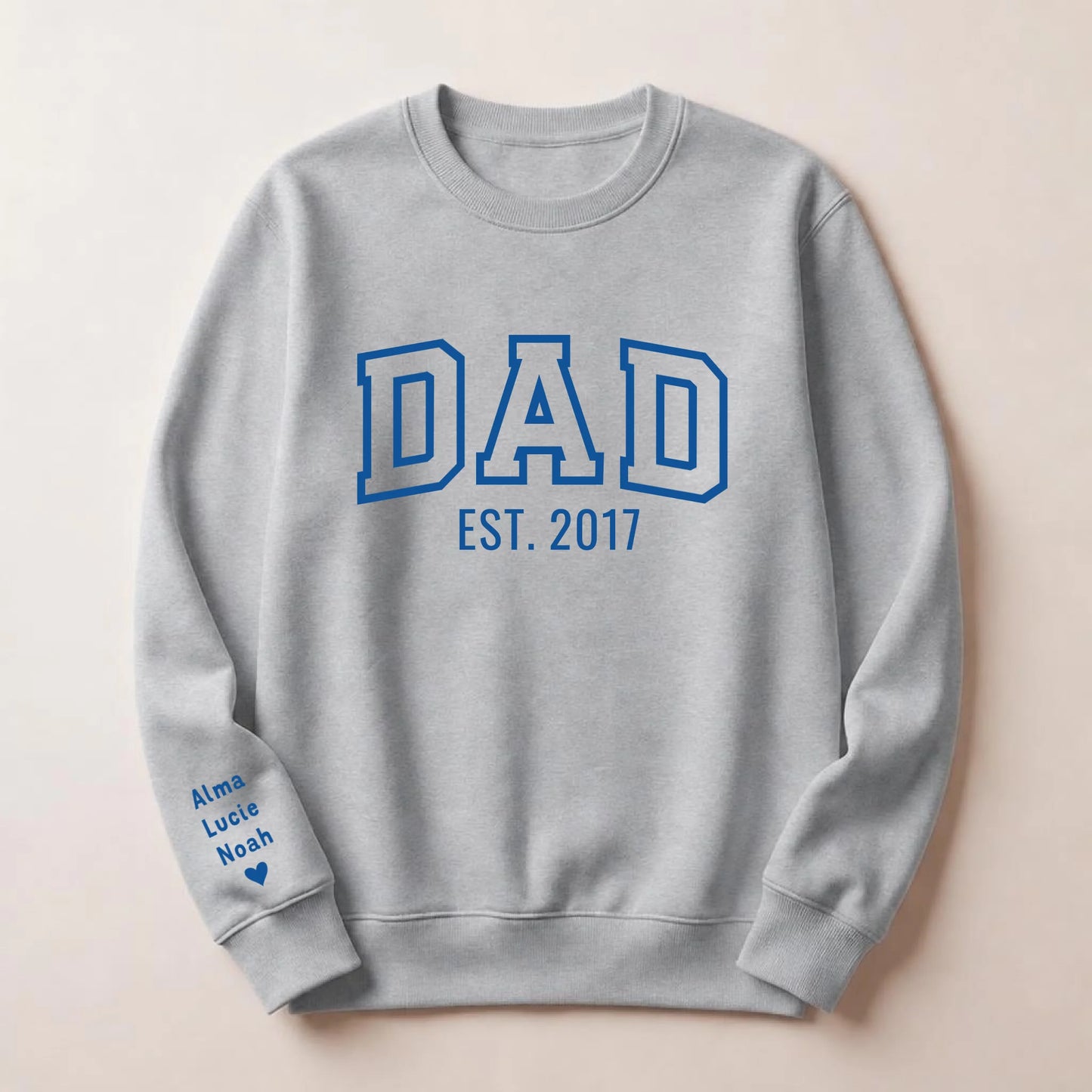 T-shirt personnalisé papa - Dad since – vue 39