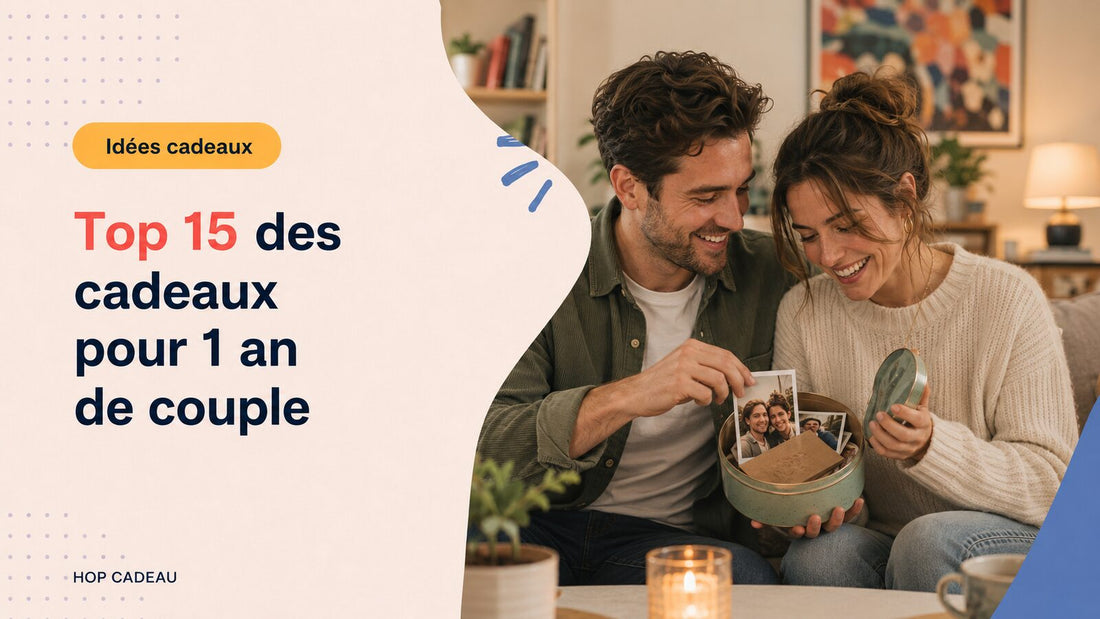 cadeau 1 an couple