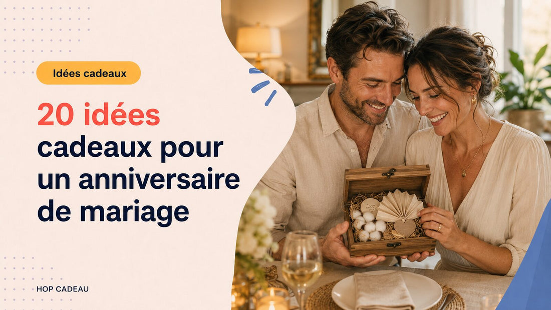 idée cadeau anniversaire de mariage couple