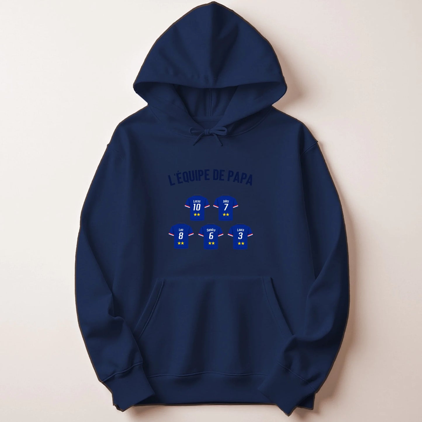 Sweat à capuche Marine