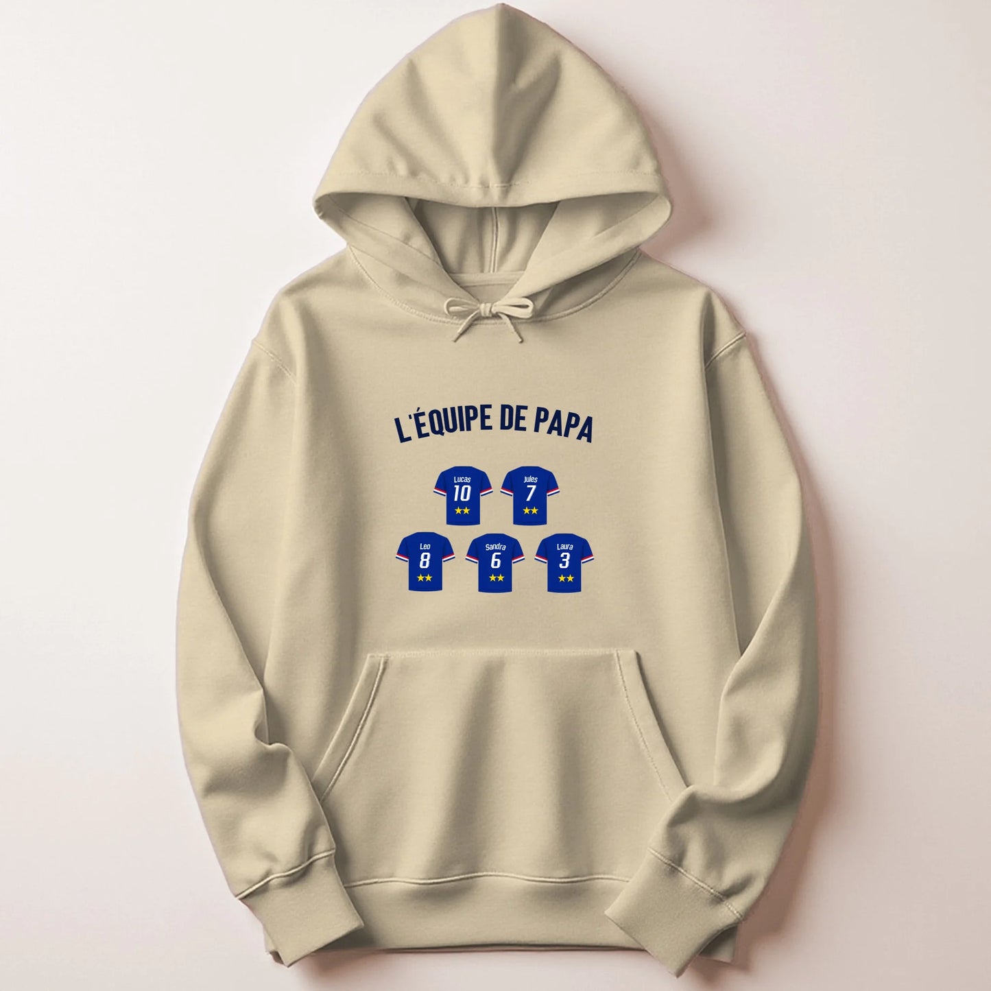 Sweat à capuche Beige
