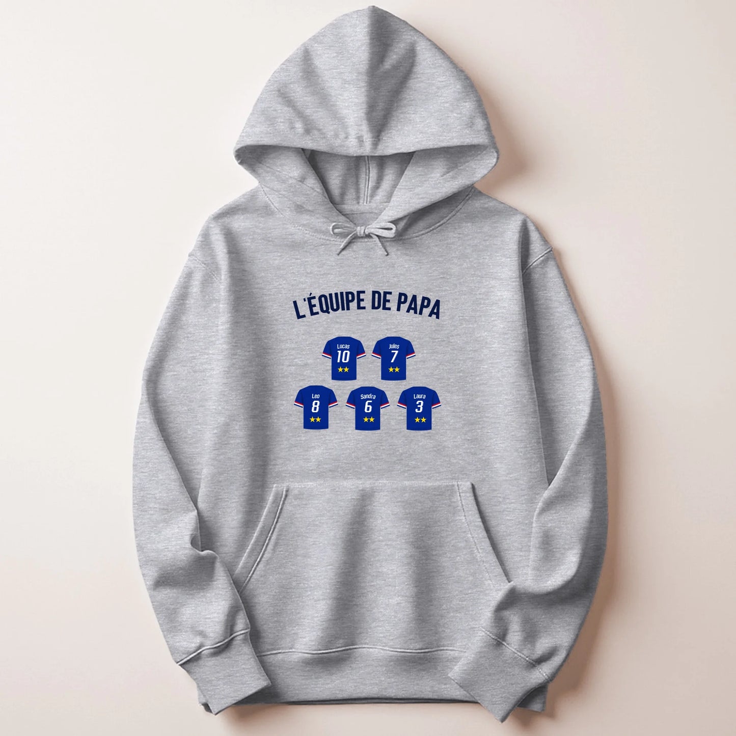 Sweat à capuche Gris clair