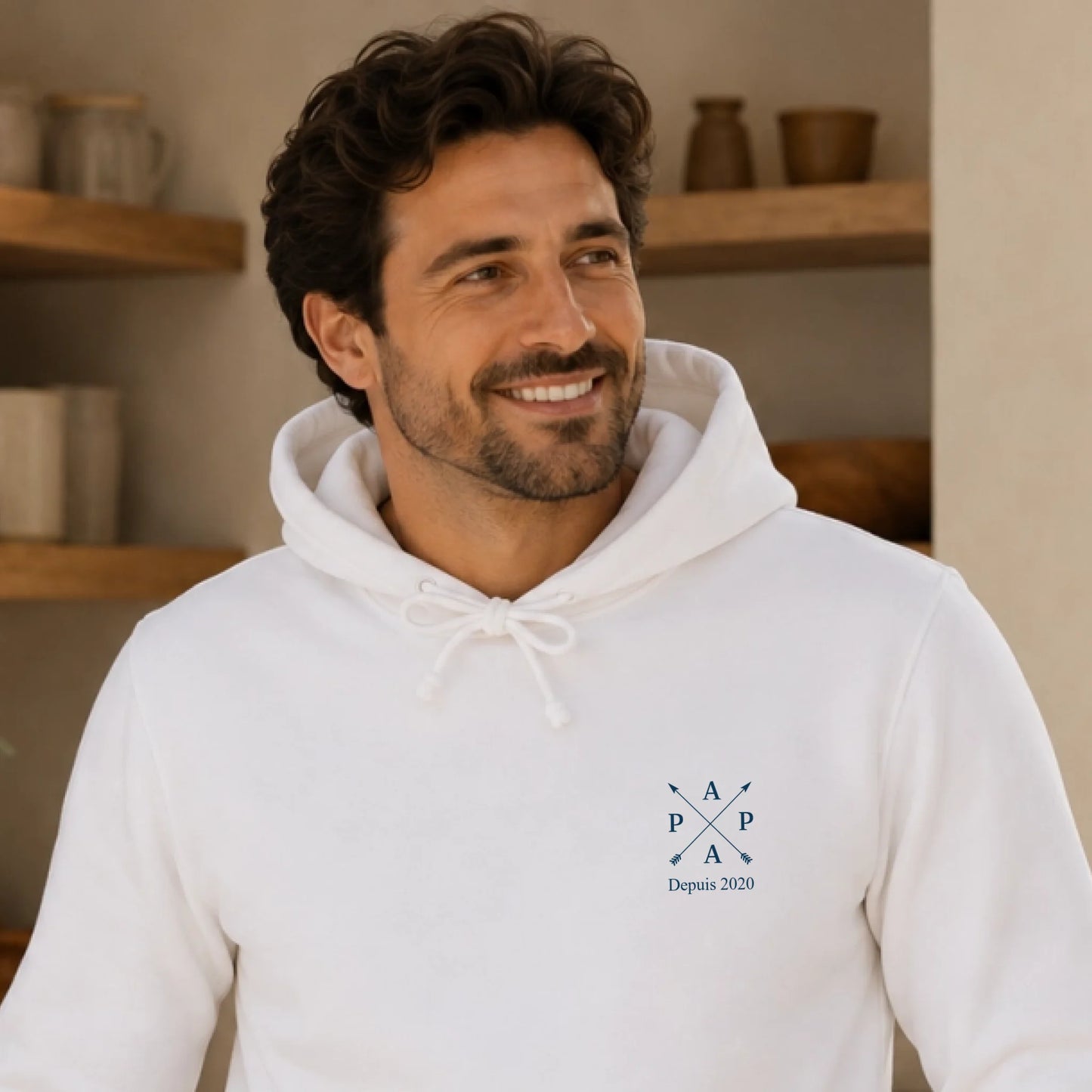 2Sweat a capuche papa Hop