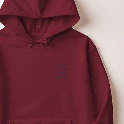 Sweat à capuche Bordeaux