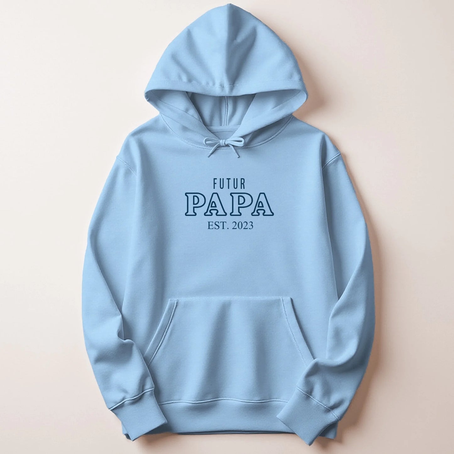 Sweat à capuche Bleu ciel