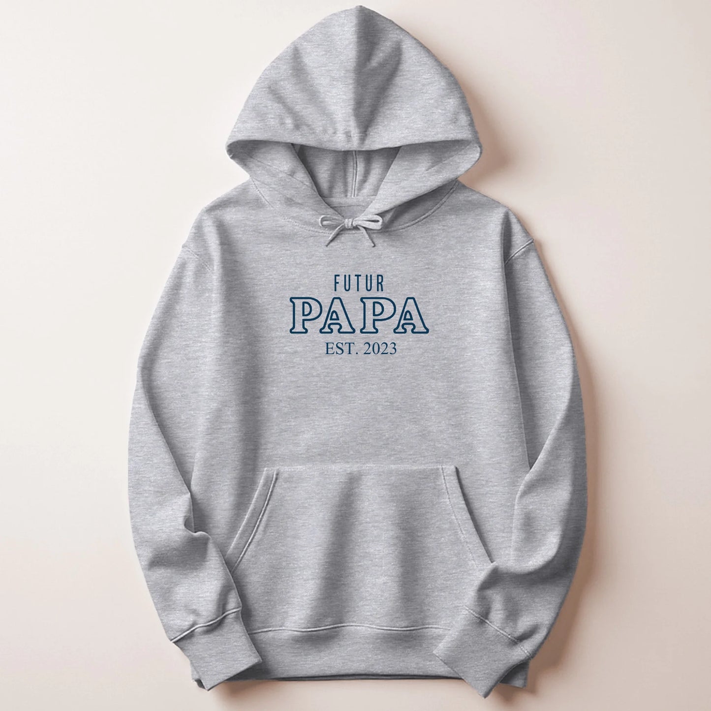 Sweat à capuche Gris clair