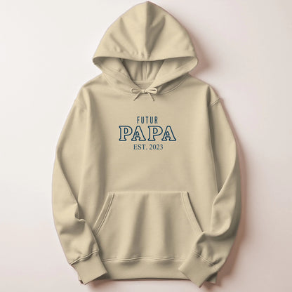 Sweat à capuche Beige