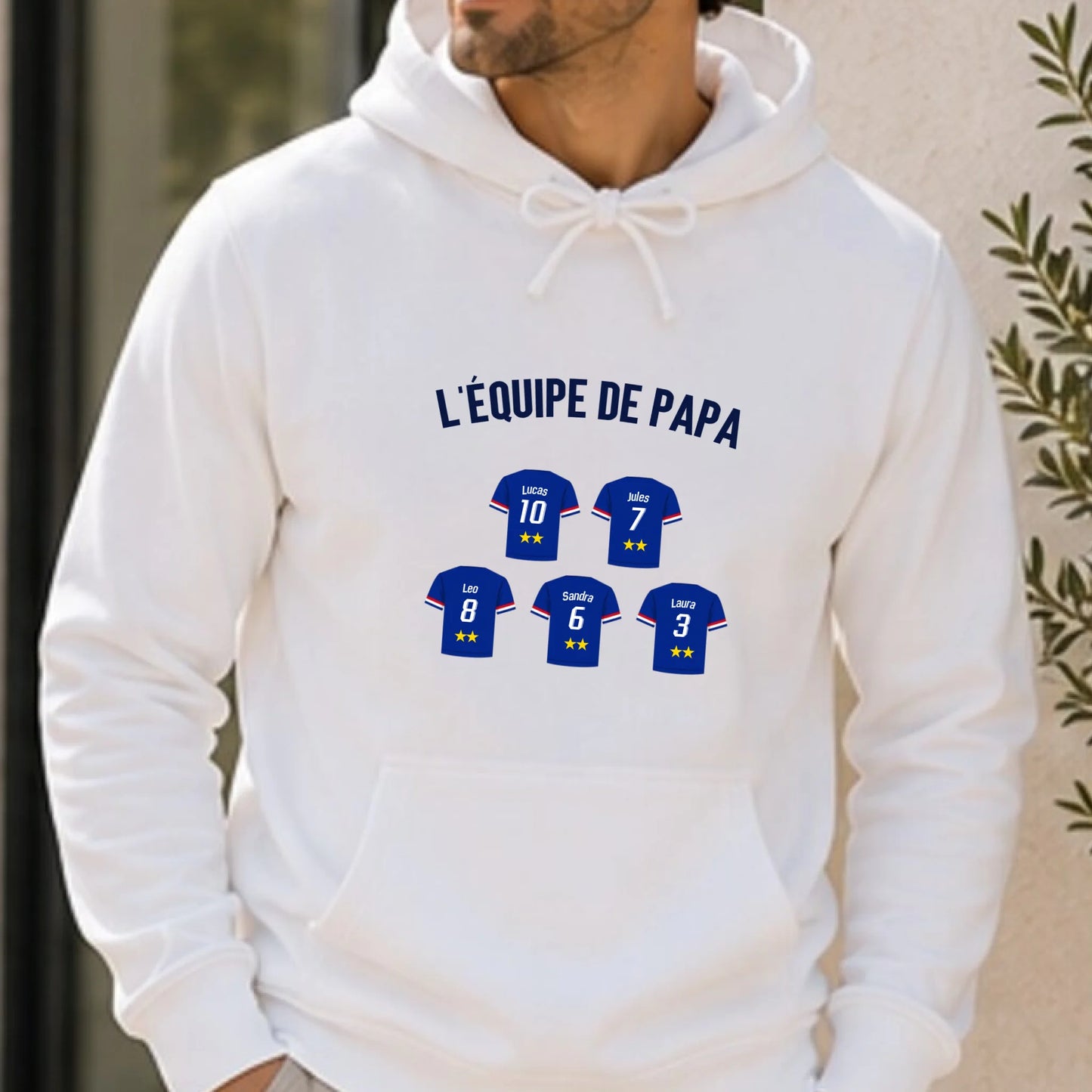 3Sweat a capuche papa Hop