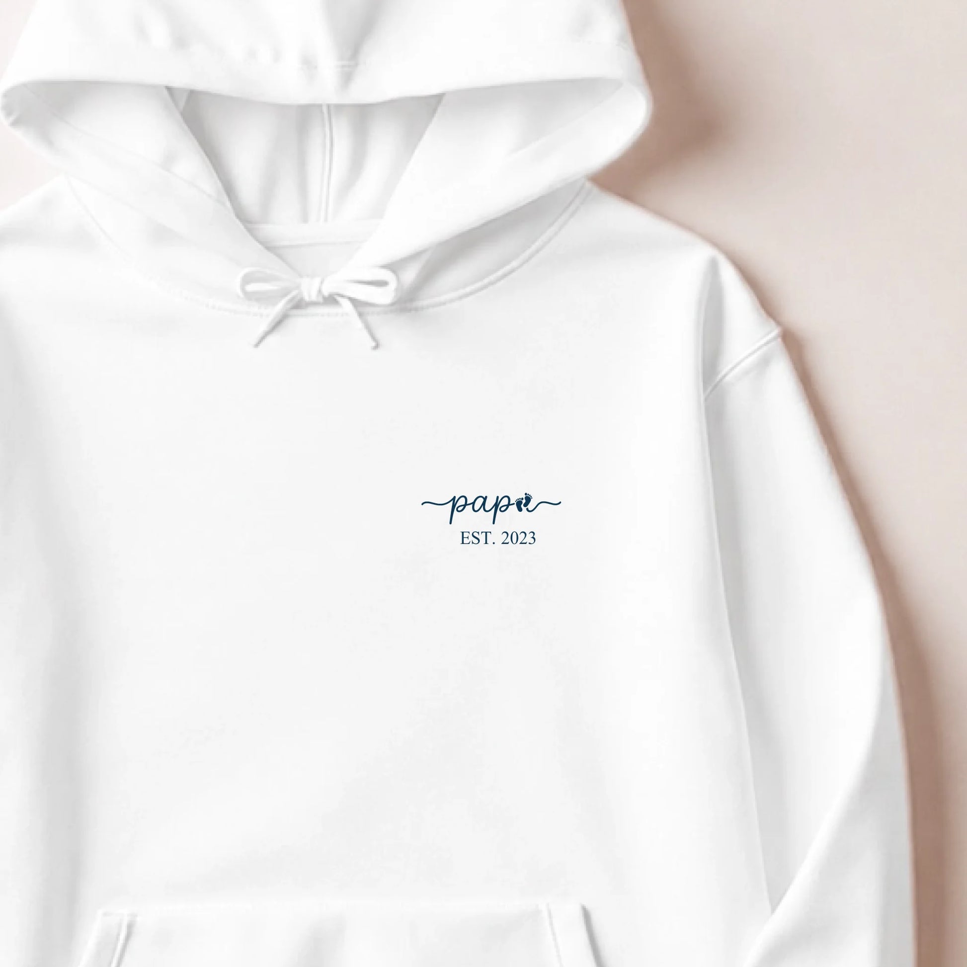 Sweat à capuche Blanc