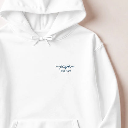 Sweat à capuche Blanc