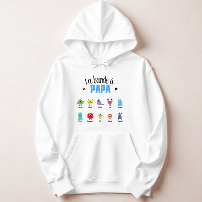 Sweat à capuche Blanc
