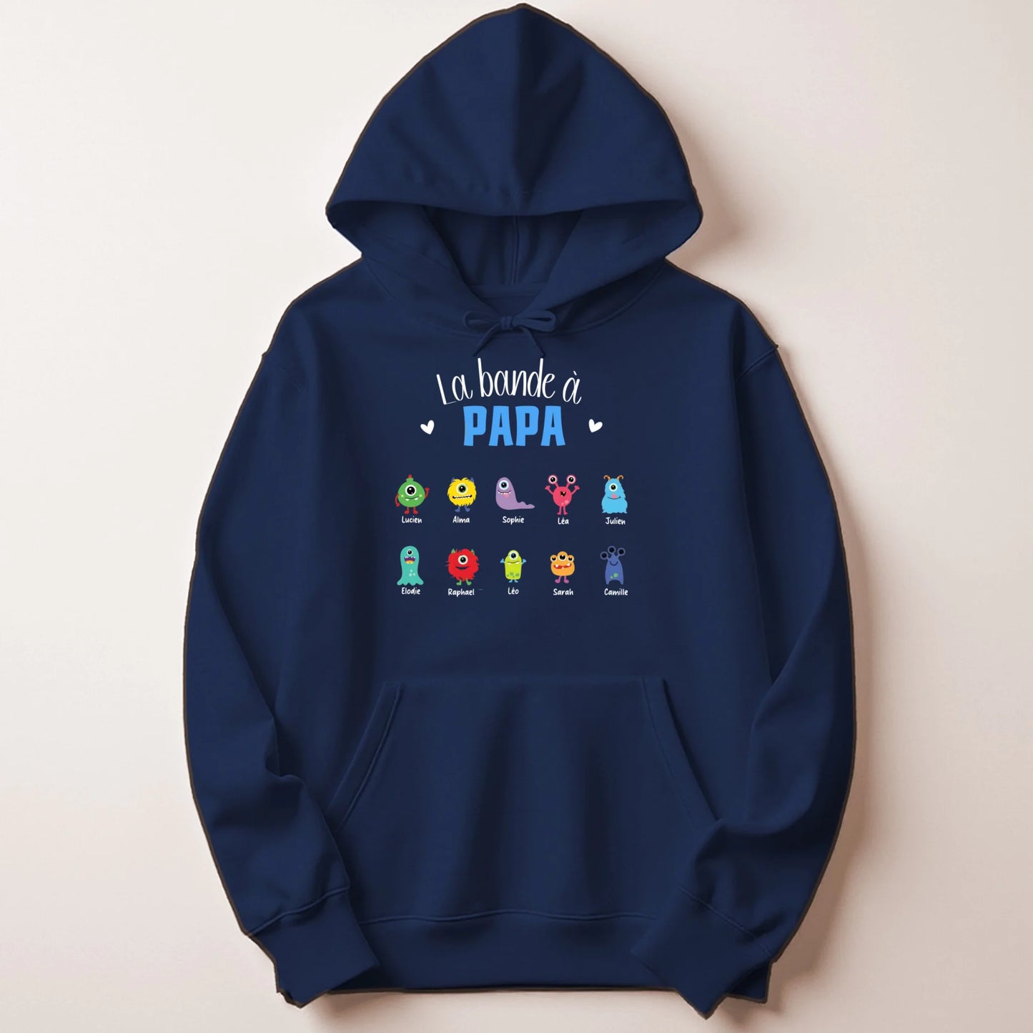 Sweat à capuche Marine