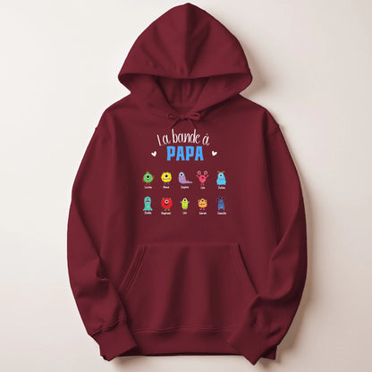 Sweat à capuche Bordeaux