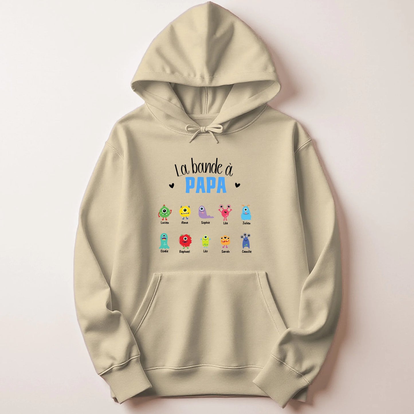 Sweat à capuche Beige