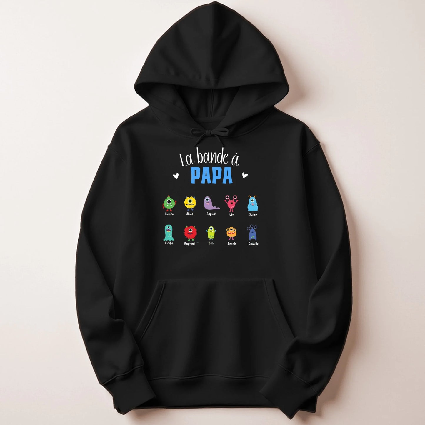 Sweat à capuche Noir
