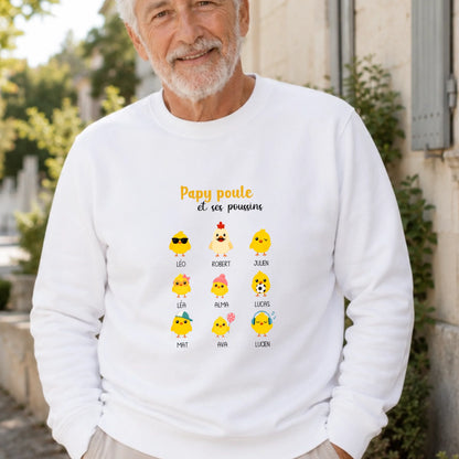 Sweatshirt papy Hop 8