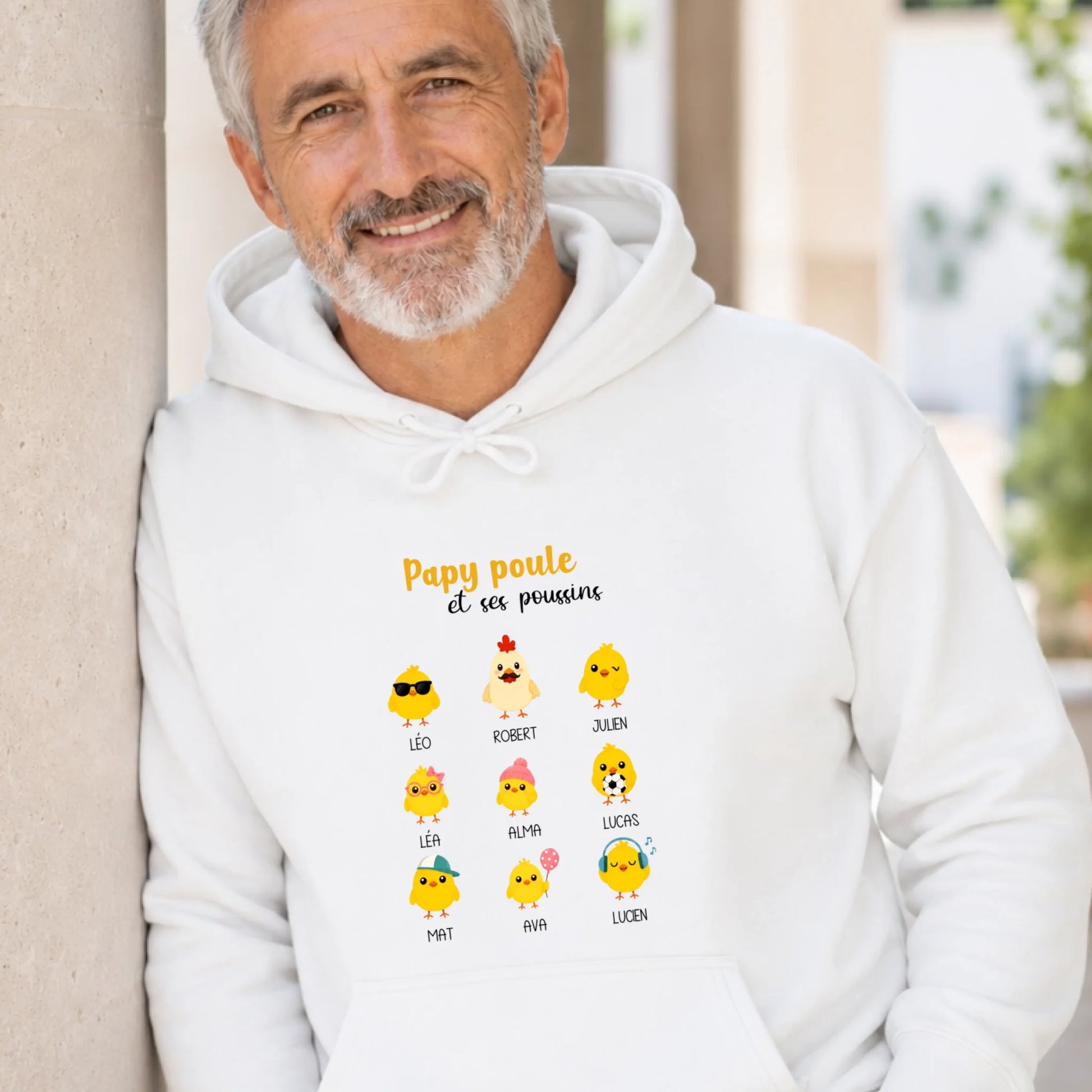 Sweat a capuche papy Hop 24