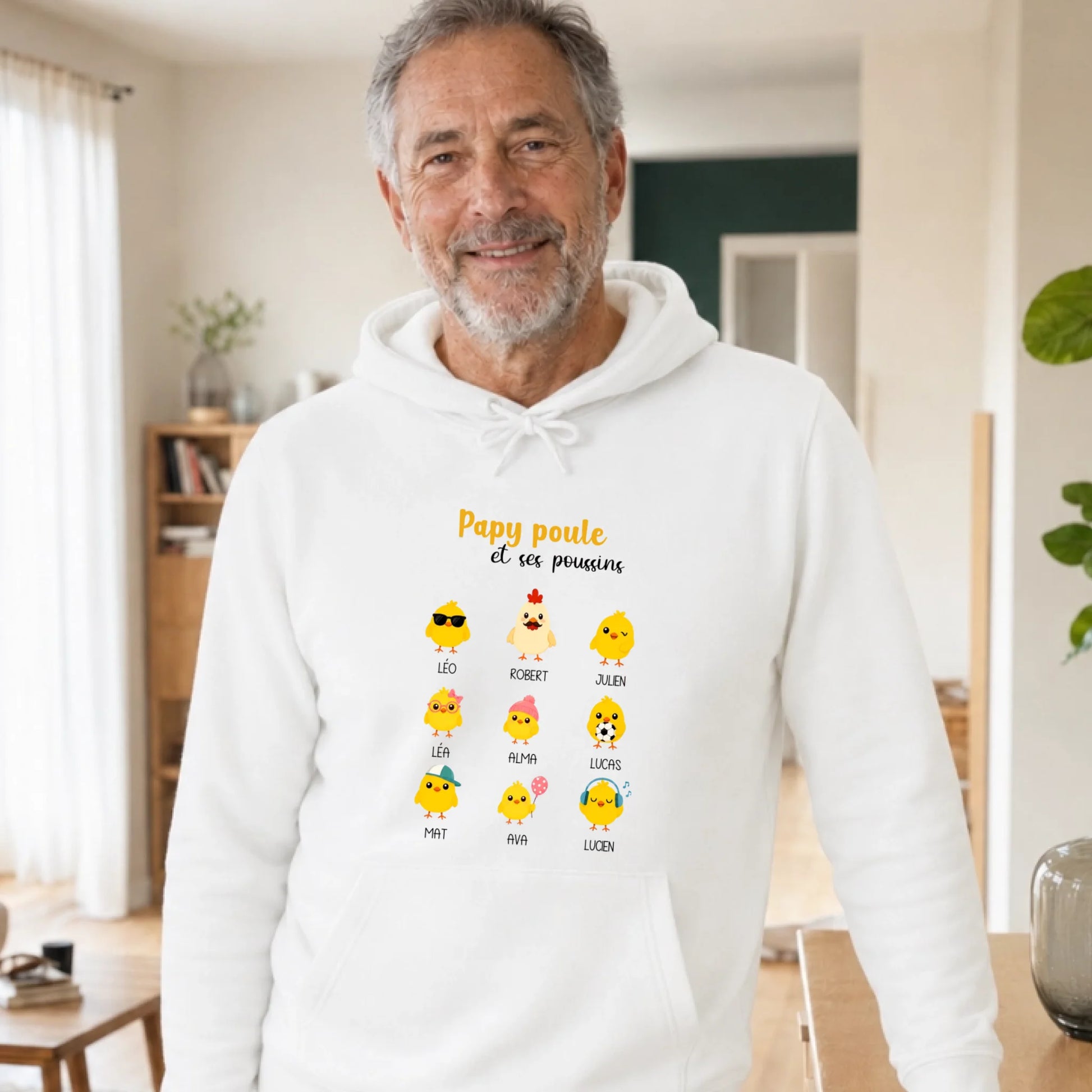 Sweat a capuche papy Hop 23