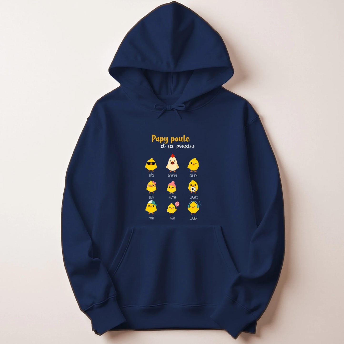 Sweat à capuche Marine