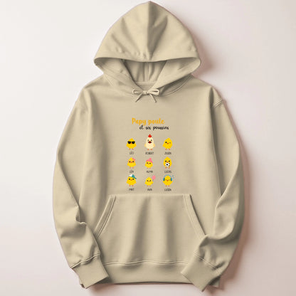 Sweat à capuche Beige