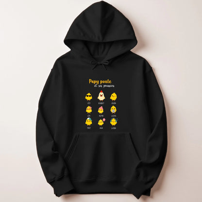 Sweat à capuche Noir