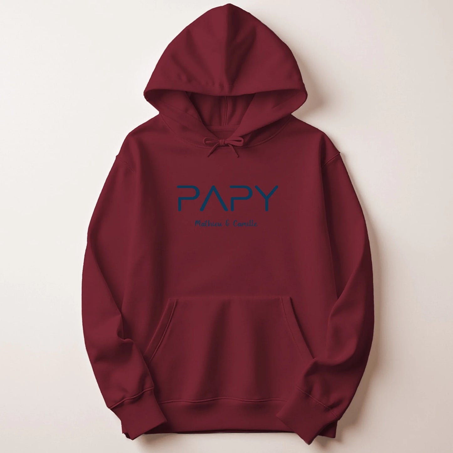 Sweat à capuche Bordeaux