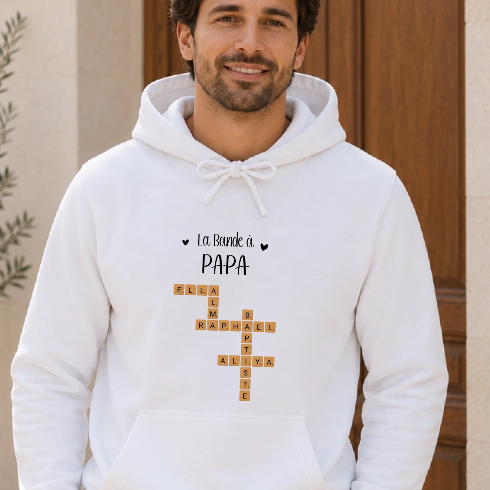 1Sweat a capuche papa Hop