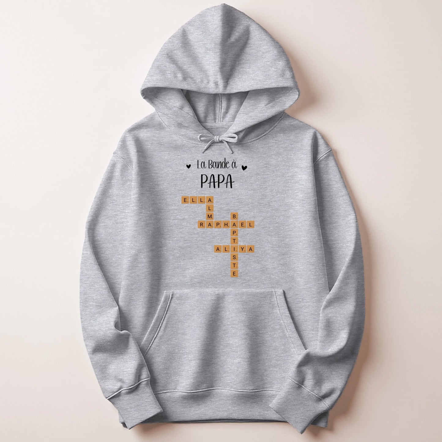 Sweat à capuche Gris clair