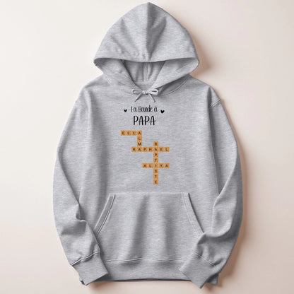 Sweat à capuche Gris clair