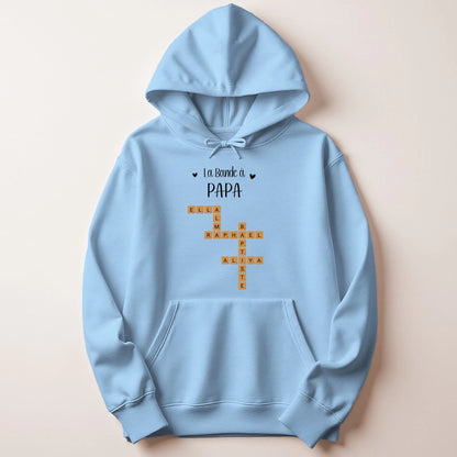 Sweat à capuche Bleu ciel
