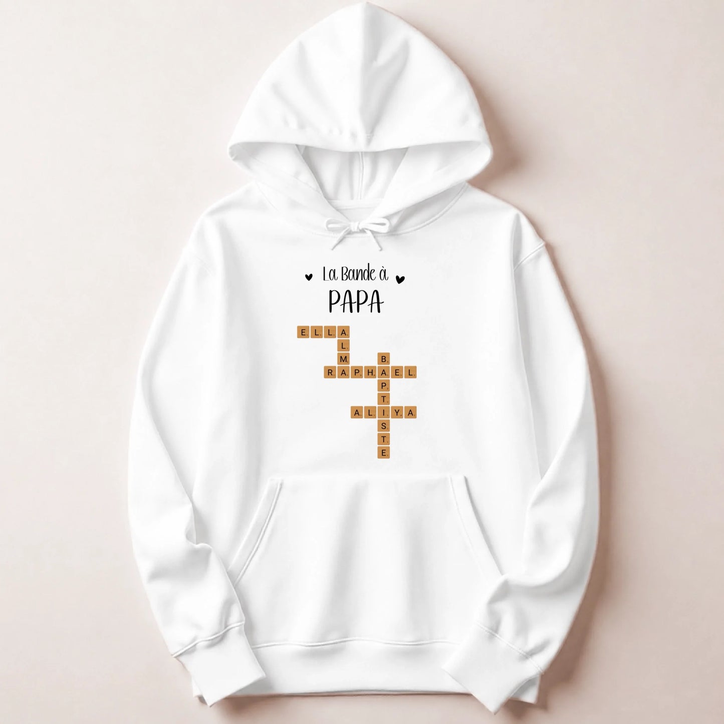 Sweat à capuche Blanc