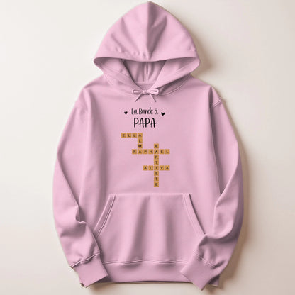 Sweat à capuche Rose clair