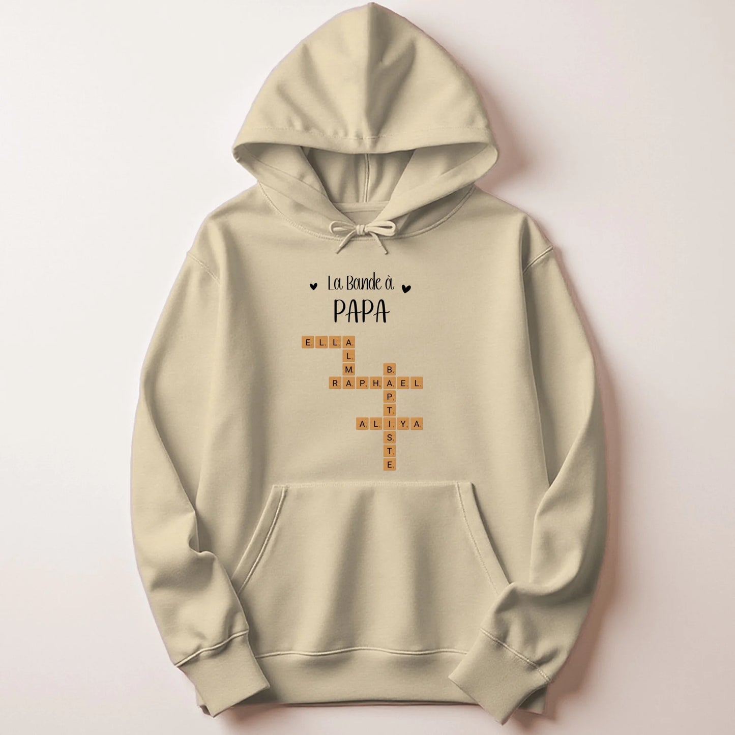 Sweat à capuche Beige