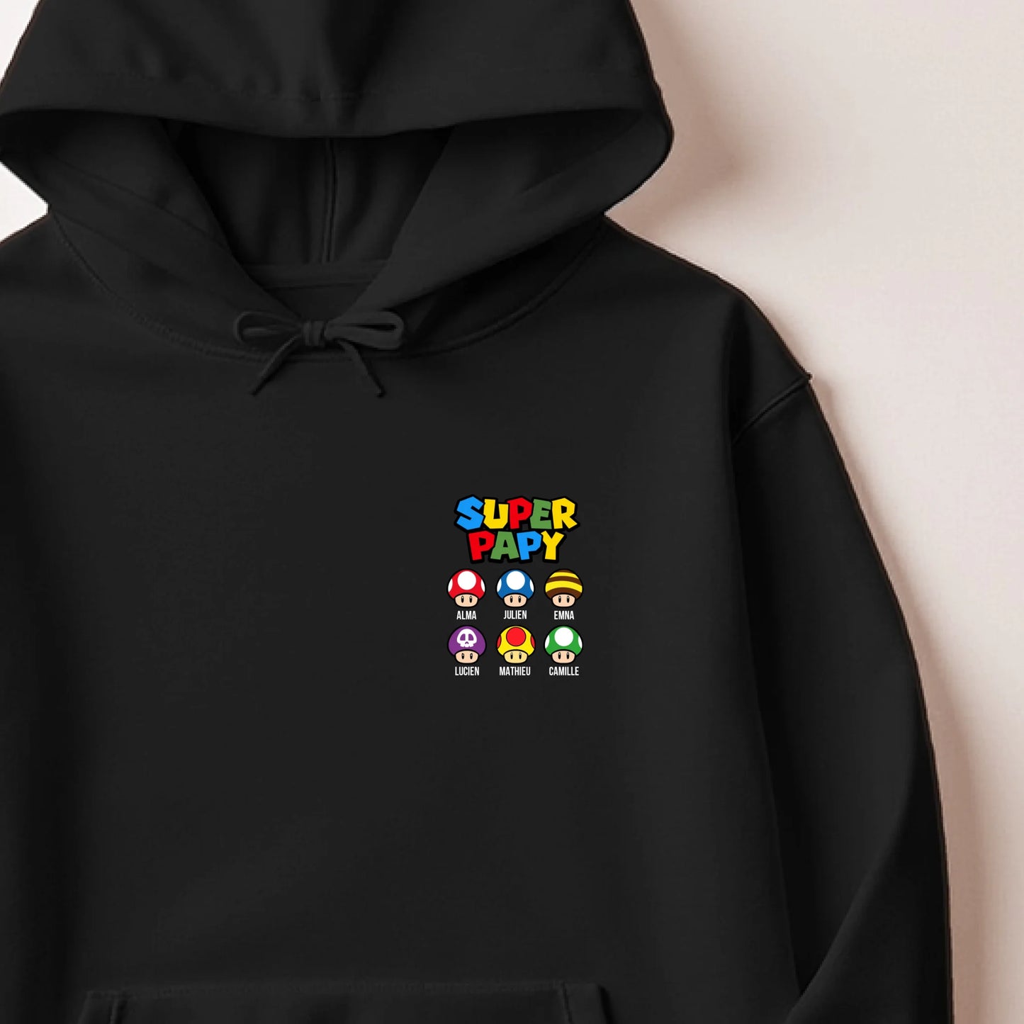 Sweat à capuche Noir