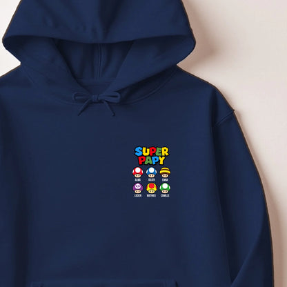 Sweat à capuche Marine