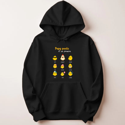 Sweat à capuche Noir