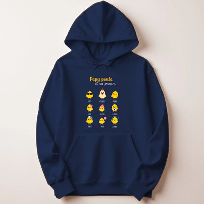 Sweat à capuche Marine