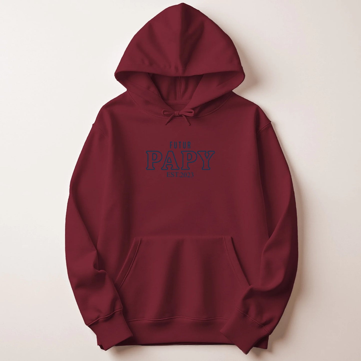 Sweat à capuche Bordeaux
