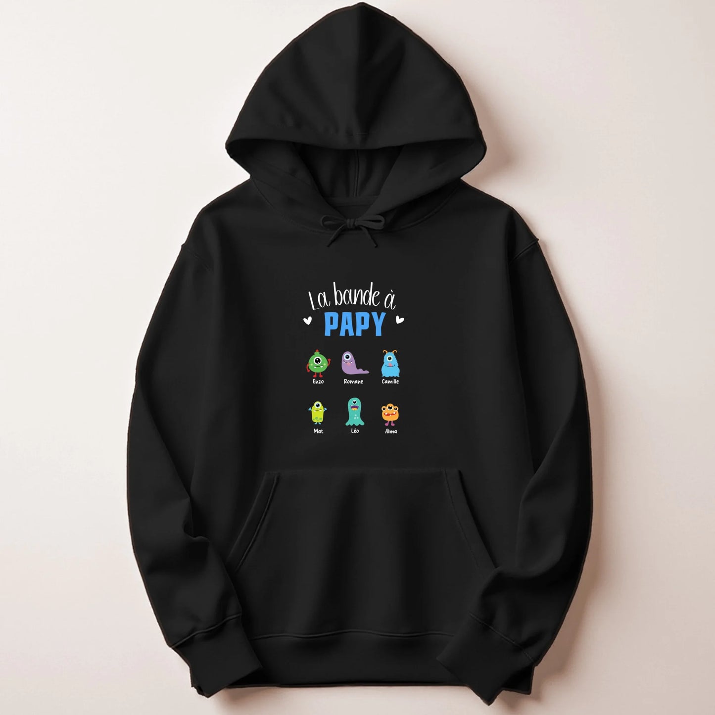 Sweat à capuche Noir