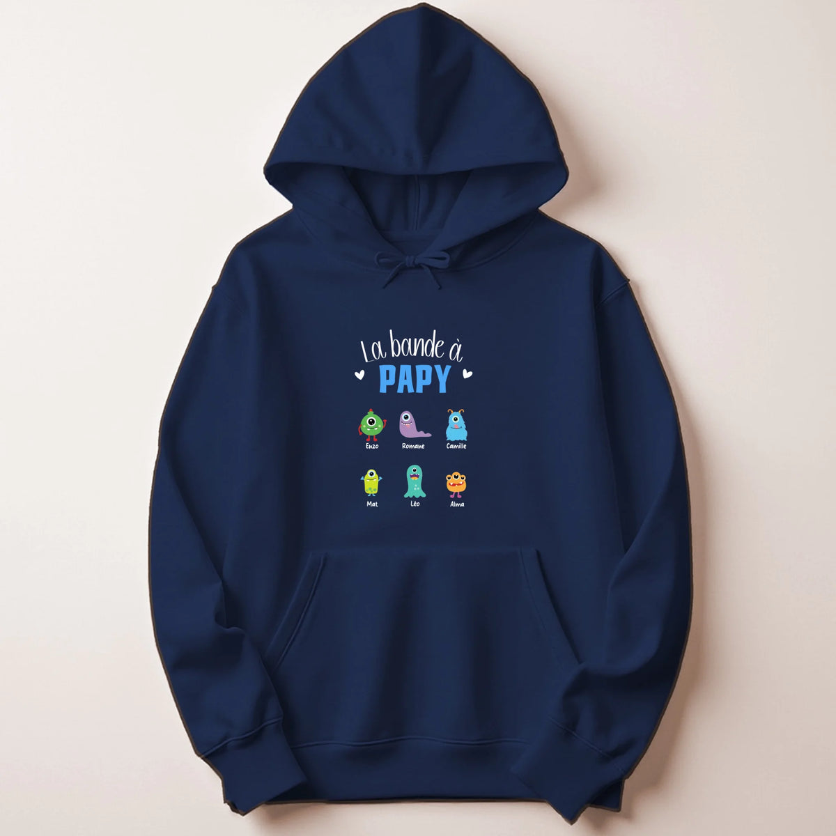Sweat à capuche Marine