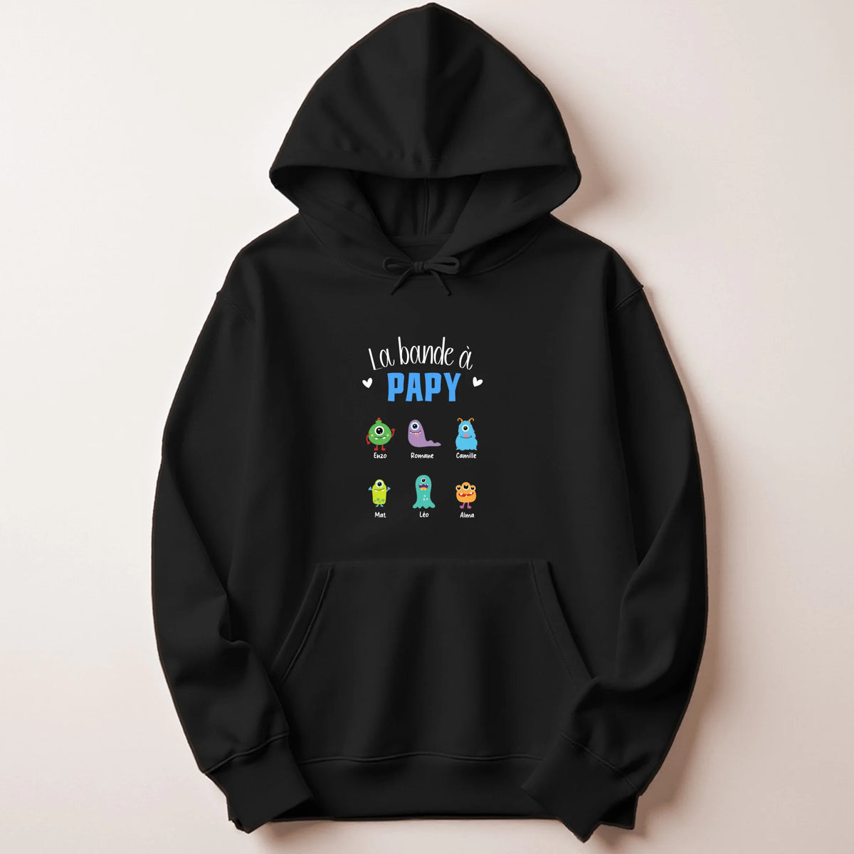 Sweat à capuche Noir