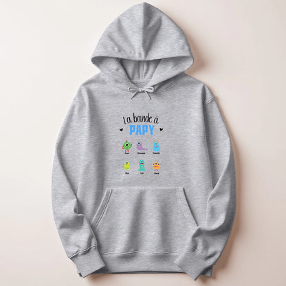 Sweat à capuche Gris clair