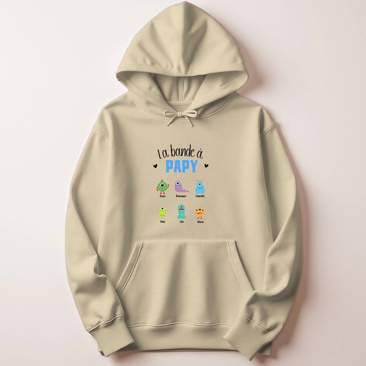 Sweat à capuche Beige
