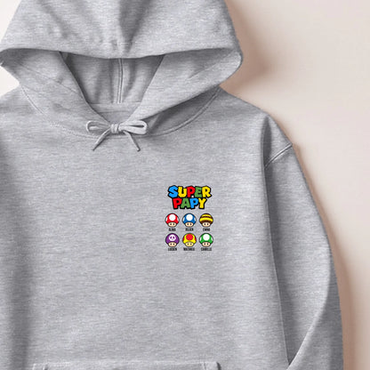 Sweat à capuche Gris clair