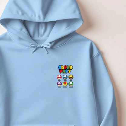 Sweat à capuche Bleu ciel
