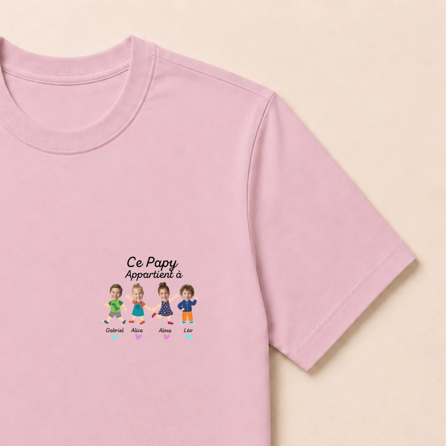 t-shirt Rose