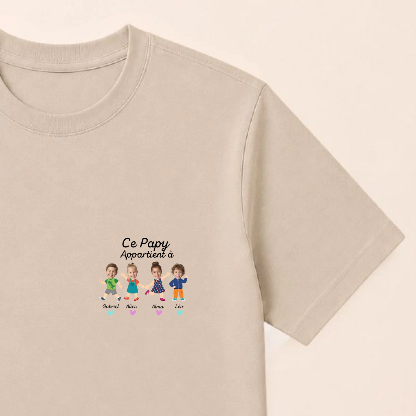 T-shirt beige