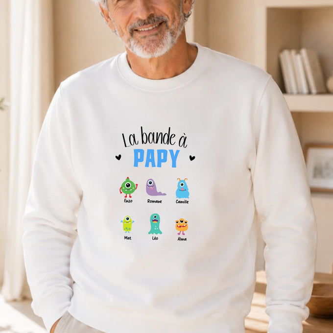 Sweatshirt papy Hop 2