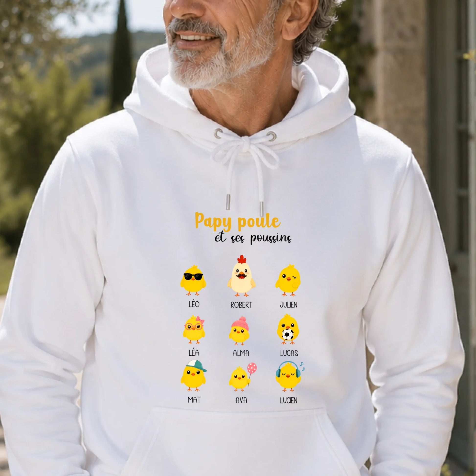 Sweat a capuche papy Hop 27